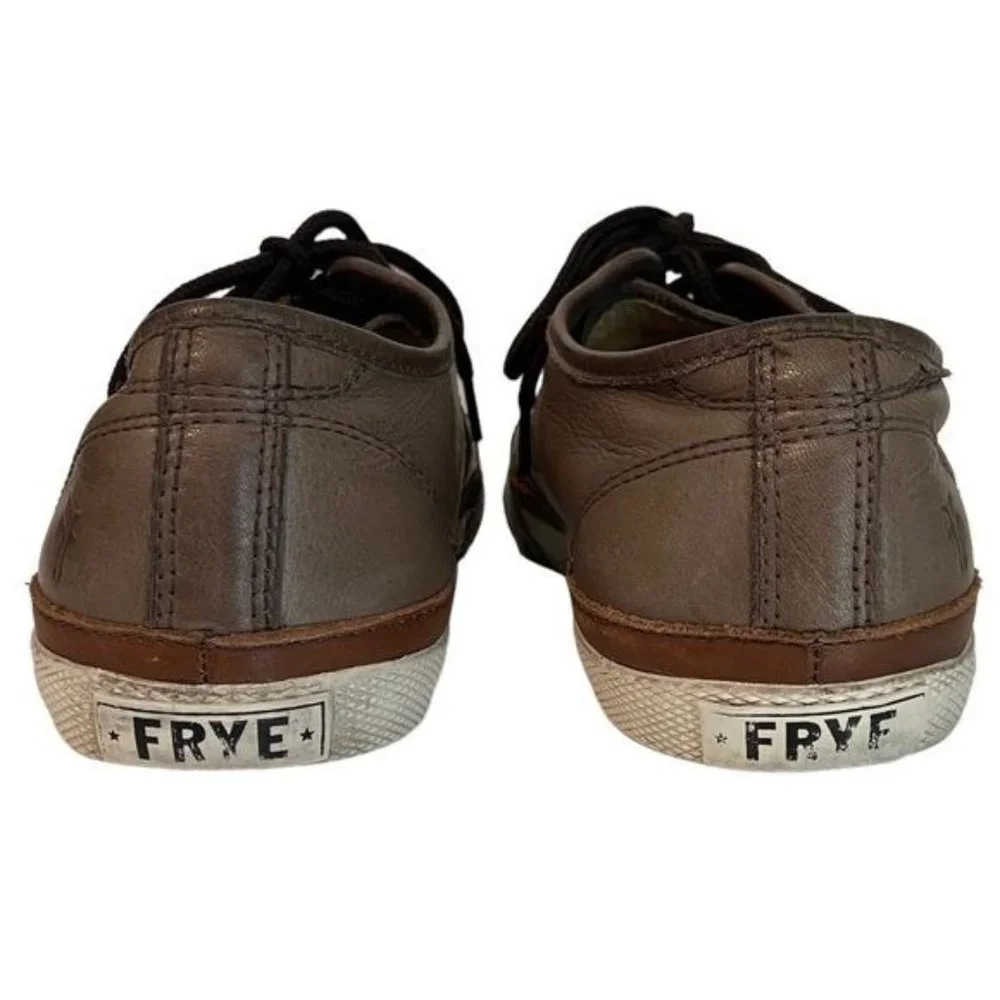 Frye leather lace